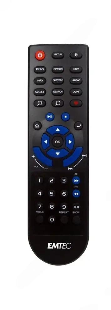 MOVIECUBE-K220H EMTEC afstandsbediening
