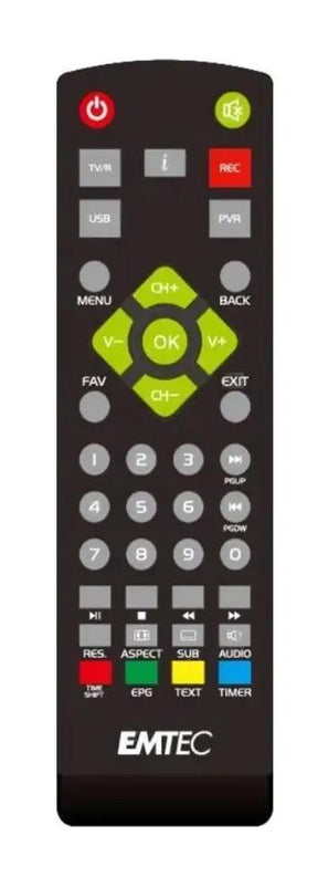 MOVIECUBE-N160H EMTEC afstandsbediening