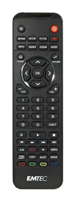 MOVIECUBE-S800H EMTEC afstandsbediening