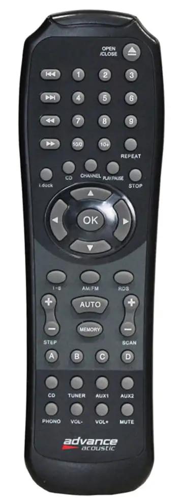 MP-202 ADVANCE ACOUSTIC afstandsbediening