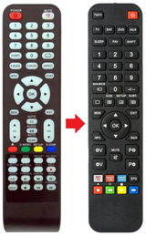 MT55 KONTECH afstandsbediening - productfoto