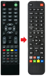 MTV22LEFHD MIIA afstandsbediening - productfoto
