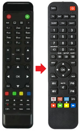 MULTIBOX-4K MAXYTEC afstandsbediening - productfoto
