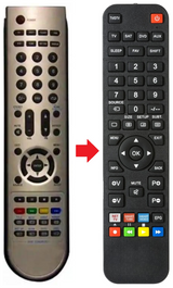 MULTIFLAT19-DVB-T ODYS afstandsbediening - productfoto