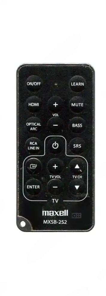 MXSB252 MAXELL afstandsbediening