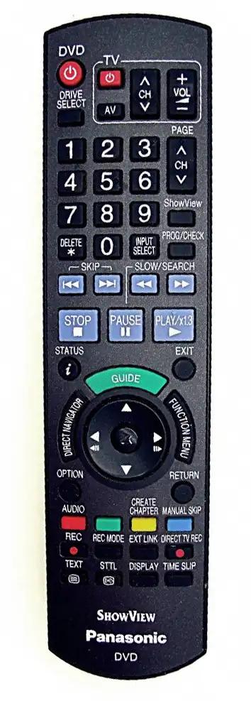 N2QAJB000132 PANASONIC afstandsbediening
