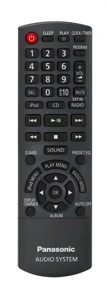 N2QAY8000639 PANASONIC afstandsbediening