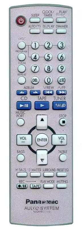 N2QAYB000008 PANASONIC afstandsbediening