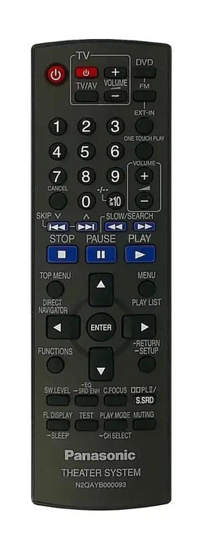N2QAYB000093 PANASONIC afstandsbediening