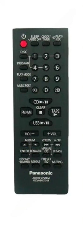 N2QAYB000243 PANASONIC afstandsbediening