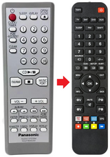 N2QAYB000269 PANASONIC afstandsbediening - productfoto
