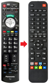 N2QAYB000353 PANASONIC afstandsbediening - productfoto