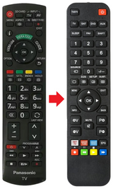 N2QAYB000354 PANASONIC afstandsbediening - productfoto