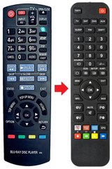 N2QAYB000576 PANASONIC afstandsbediening - productfoto