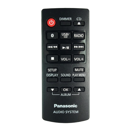 N2QAYB000984 PANASONIC afstandsbediening