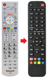 N2QAYB001012 PANASONIC afstandsbediening - productfoto