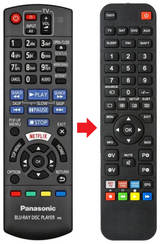 N2QAYB001031 PANASONIC afstandsbediening - productfoto