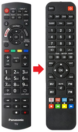 N2QAYB001109 PANASONIC afstandsbediening - productfoto