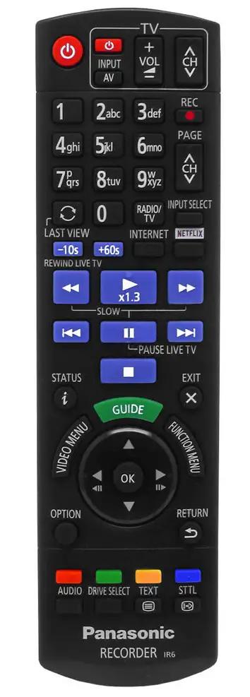 N2QAYB001114 PANASONIC afstandsbediening