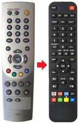 NA-FOX HUMAX afstandsbediening - productfoto