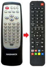 NA007UD MAGNAVOX afstandsbediening - productfoto