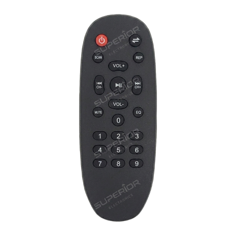 NO-MODEL-19 WZRD afstandsbediening