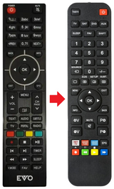 NOVA-COMBO EVO afstandsbediening - productfoto