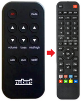 NUPRO-AS250 NUBERT afstandsbediening - productfoto