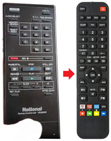 NV-H75 PANASONIC afstandsbediening - productfoto