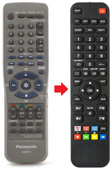 NV-HS930 PANASONIC afstandsbediening - productfoto