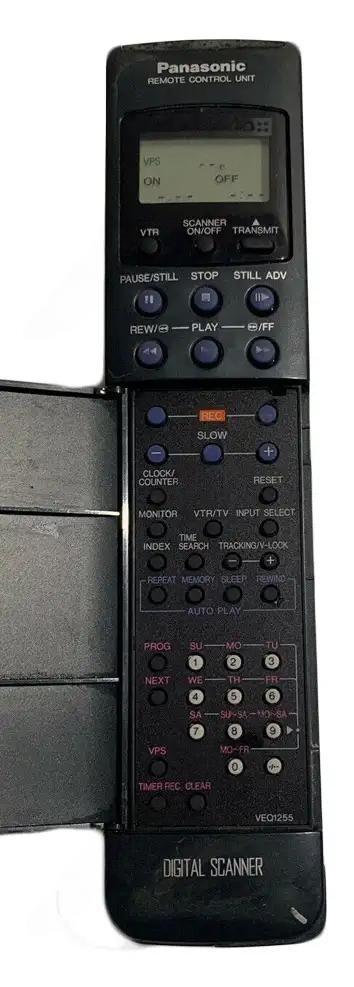 NV-J40 PANASONIC afstandsbediening