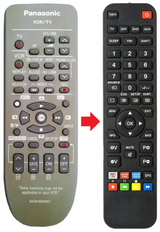NVFJ623 PANASONIC afstandsbediening - productfoto