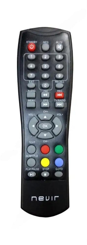 NVR-2595DUGHD NEVIR afstandsbediening