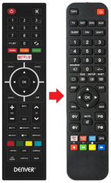 NX-7588 BOLVA afstandsbediening - productfoto