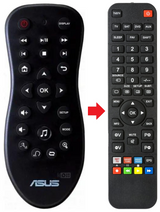 O-PLAY-HDPR1 ASUS afstandsbediening - productfoto