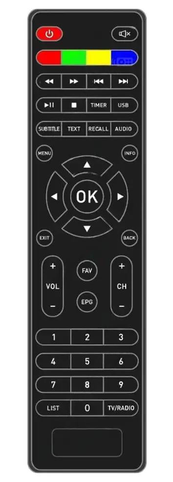 ODE8600 FUBA afstandsbediening