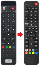 OGS4K QVIART afstandsbediening - productfoto
