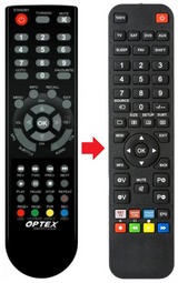 ORT8898-HD OPTEX afstandsbediening - productfoto