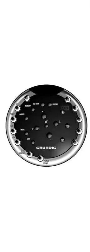 PA-3 GRUNDIG afstandsbediening