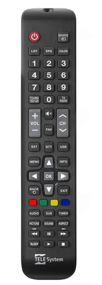 PALCO19LS10 TELESYSTEM afstandsbediening