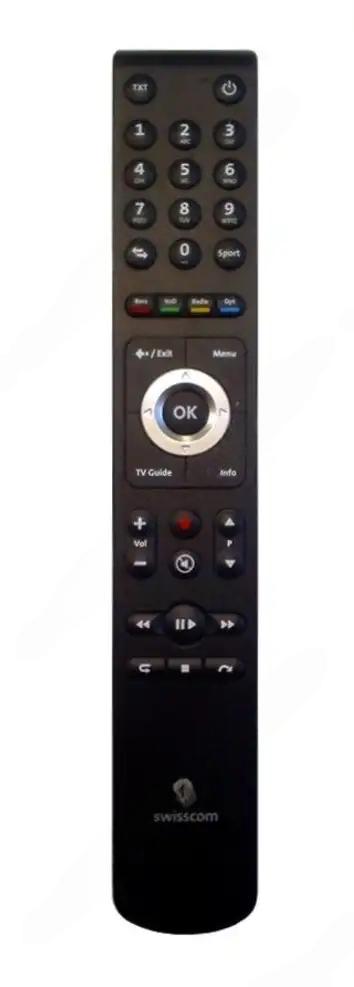 PAYTV SWISSCOM afstandsbediening