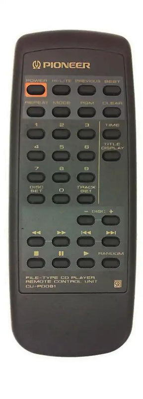 PD-F607 PIONEER afstandsbediening