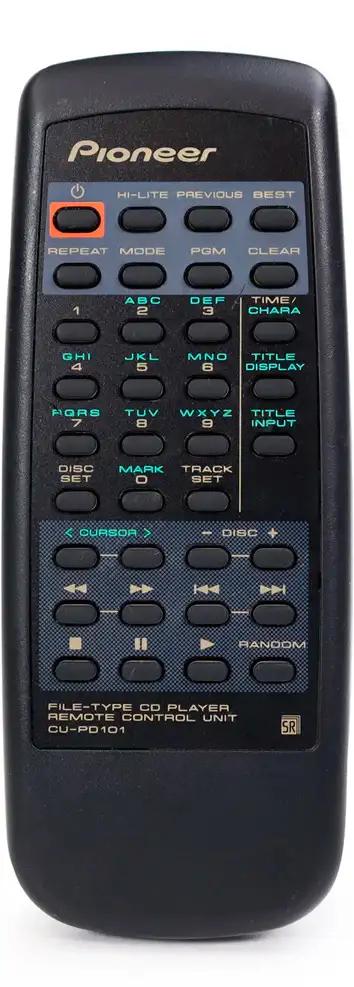 PD-F958 PIONEER afstandsbediening