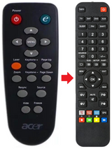 PD523 ACER afstandsbediening - productfoto