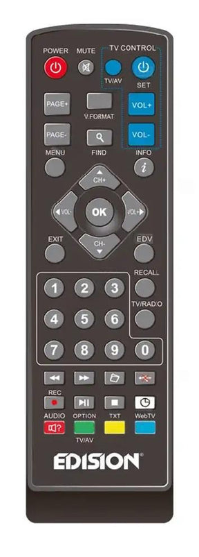 PICCO-T265 EDISION afstandsbediening