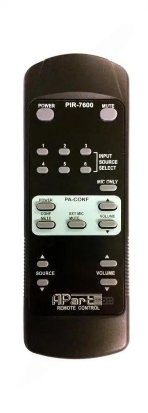 PIR-7600 APART AUDIO afstandsbediening