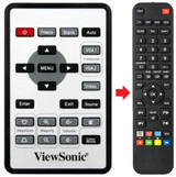 PJD5122 VIEWSONIC afstandsbediening - productfoto