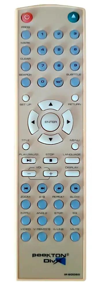 PK6005MKII PEEKTON afstandsbediening
