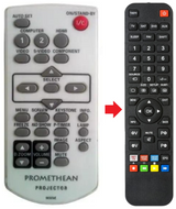 PRM30 PROMETHEAN afstandsbediening - productfoto