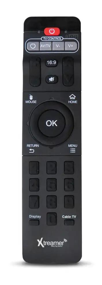 PRODIGY-4K XTREAMER afstandsbediening